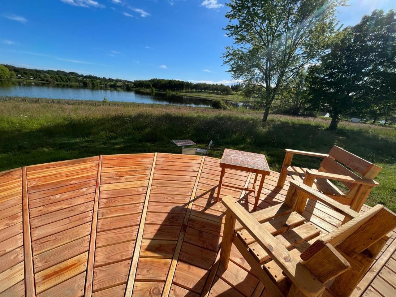 Les Logements Insolites De La Base Nautique Verneuil  Bagian luar foto